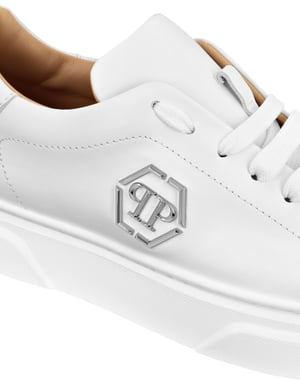 Leather Lo-Top Sneakers The Plein Original