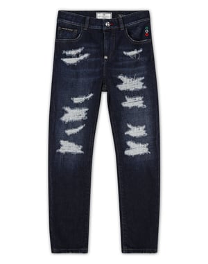 Denim-Hose