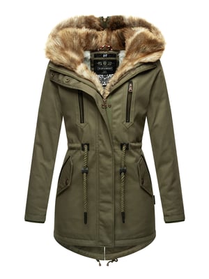 Navahoo Damen Winterjacke Diamond – Warm, Edel & Mit Teddyfell
