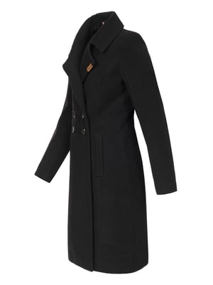 Navahoo Damen Trenchcoat Wooly – Premium Wintermantel mit Eleganter Passform