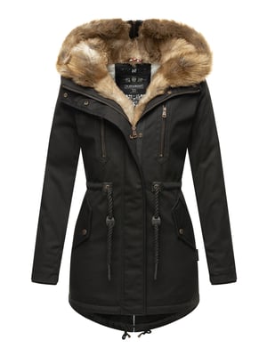 Navahoo Damen Winterjacke Diamond – Warm, Edel & Mit Teddyfell