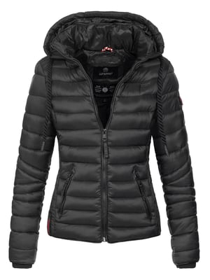 Navahoo Damen Steppjacke Lulana – Leicht, Stylisch & Abnehmbare Kapuze