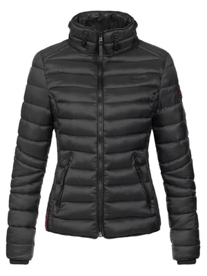Navahoo Damen Steppjacke Lulana – Leicht, Stylisch & Abnehmbare Kapuze