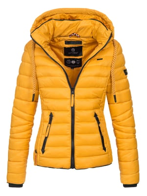 Navahoo Damen Steppjacke Lulana – Leicht, Stylisch & Abnehmbare Kapuze