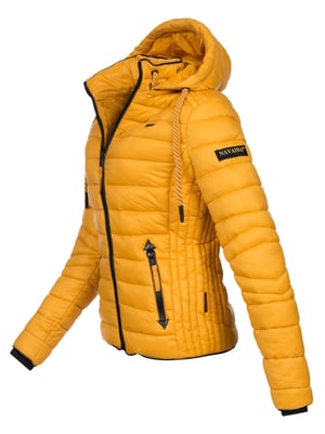 Navahoo Damen Steppjacke Lulana – Leicht, Stylisch & Abnehmbare Kapuze