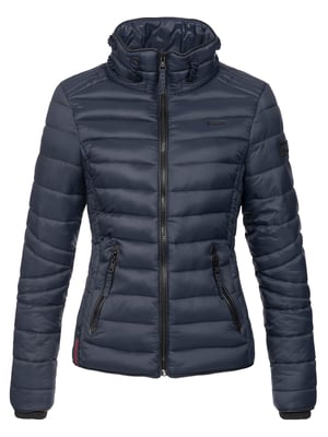 Navahoo Damen Steppjacke Lulana – Leicht, Stylisch & Abnehmbare Kapuze
