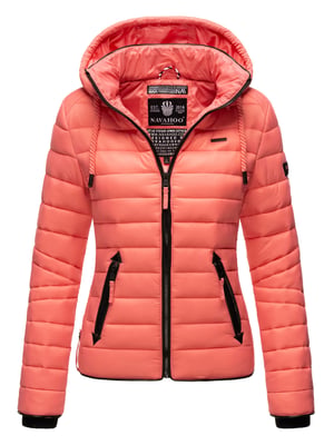 Navahoo Damen Steppjacke Lulana – Leicht, Stylisch & Abnehmbare Kapuze