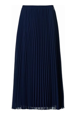 Lara Plisseerock Navy