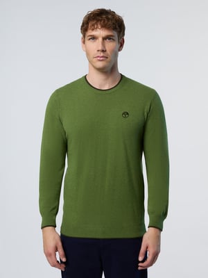 North Sails Pullover Rundhalsausschnitt mit gesticktem Logo