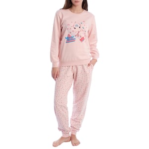 Damen Winter Plüsch Baumwolle Pyjamas KLP2