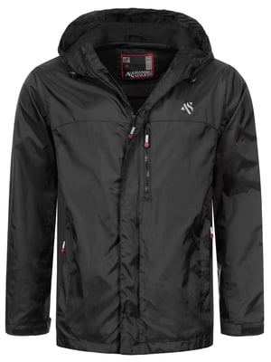 A. Salvarini Herren Regenjacke AS-323 wasserdicht & leicht mit Kapuze