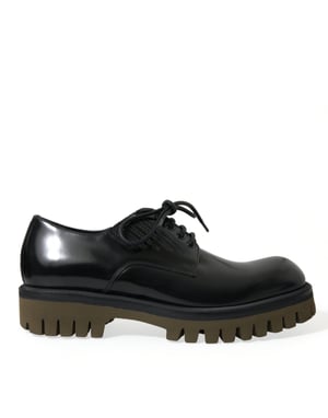 Lackleder Oxfords Schnürstil