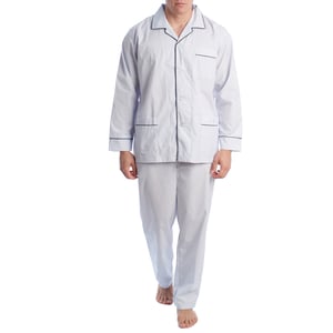 Schlafanzug aus Popeline mit langen Ärmeln für Männer KL30233