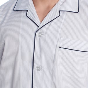 Schlafanzug aus Popeline mit langen Ärmeln für Männer KL30233