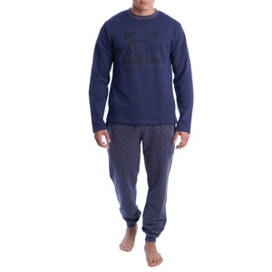 Männer Winter Plüsch Baumwolle Pyjamas KLP6