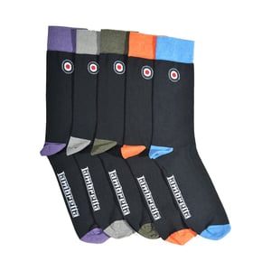Lambretta - Socken für Herren (5er-Pack) (Marine/Bunt)