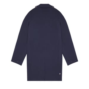 Aquascutum Active Stretch Caban Trenchcoat Marineblaue Jacke