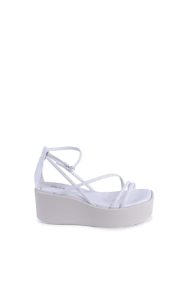 Plattform Keil Sandalen Mehrfachriemen