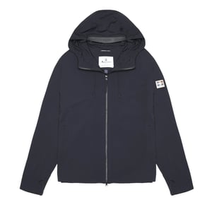 Aquascutum Active Kapuzen-stretch-windbreaker, Marineblau
