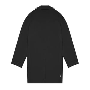 Aquascutum Active Stretch Caban Trenchcoat Schwarz