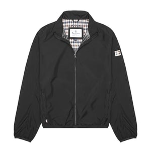 Aquascutum Active Rlg Windbreaker Schwarze Jacke