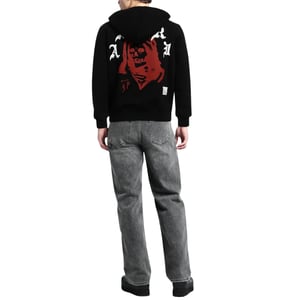 Amiri Wes Lang Solar Kings Hoodie Schwarz