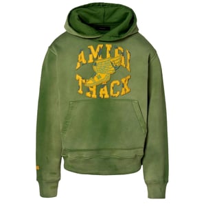 Amiri Trainings-hoodie Grün