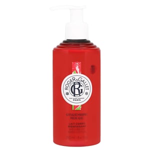 Roger & Gallet Ingwer Rot Körperlotion 250ml, Feuchtigkeitsspendend & Energetisierend