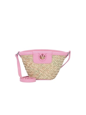 Pinko Tote Bag Natur/Pink