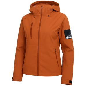 Hoka Transport Damen Regenjacke Braun