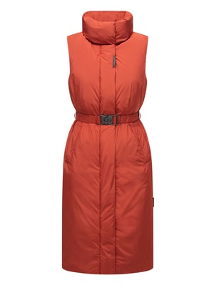 Navahoo Abendlied Damen lange Winter Weste – warm & stilvoll