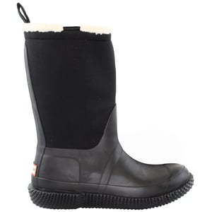 Hunter Sherpa Webbing Damen Gummistiefel Schwarz