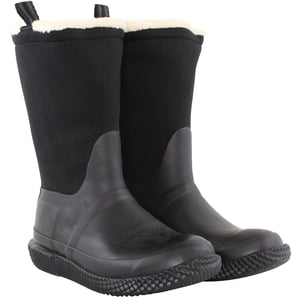 Hunter Sherpa Webbing Damen Gummistiefel Schwarz