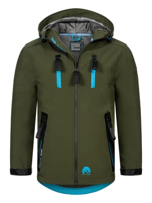 Arctic Seven Herren Softshell Jacke AS-306 – Outdoor Funktionsjacke, wasserabweisend, winddicht