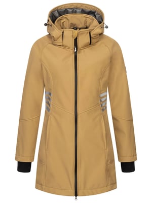Arctic Seven Damen Softshell Jacke AS-305 – lang, wind- & wasserabweisend, reflektierend