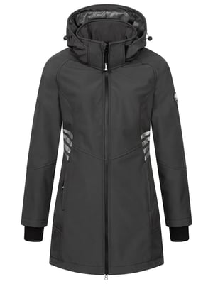Arctic Seven Damen Softshell Jacke AS-305 – lang, wind- & wasserabweisend, reflektierend