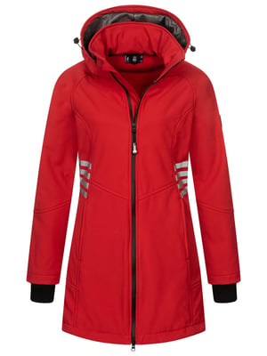 Arctic Seven Damen Softshell Jacke AS-305 – lang, wind- & wasserabweisend, reflektierend