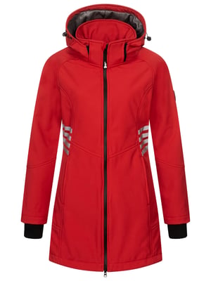 Arctic Seven Damen Softshell Jacke AS-305 – lang, wind- & wasserabweisend, reflektierend