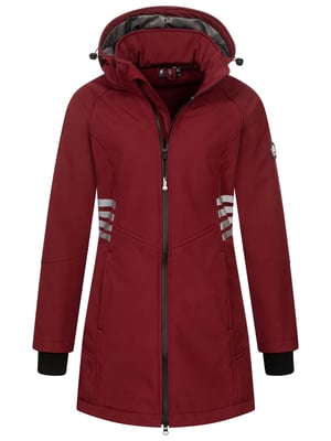 Arctic Seven Damen Softshell Jacke AS-305 – lang, wind- & wasserabweisend, reflektierend