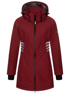 Arctic Seven Damen Softshell Jacke AS-305 – lang, wind- & wasserabweisend, reflektierend