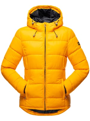 Marikoo Damen Steppjacke – Leichte Übergangsjacke mit Kapuze
