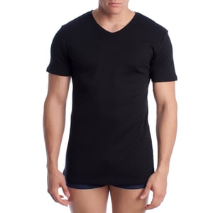 Kurzarm-Baumwoll-Thermo-T-Shirt für Männer A0255
