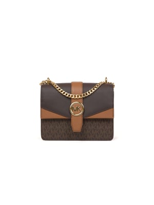 Michael Kors Greenwich Kleine Klapp-Crossbody-Tasche