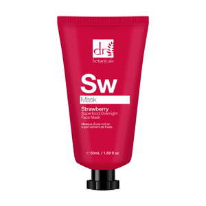 Dr Botanicals Erdbeer-Gesichtsmaske für die Nacht 50ml