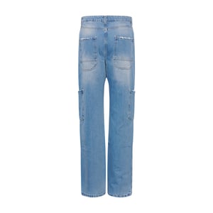 Rory Cargo-Jeans in Hellblau