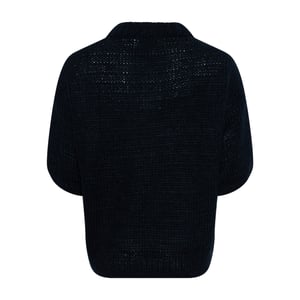Amour Strick in Schwarz & Cremeweiß