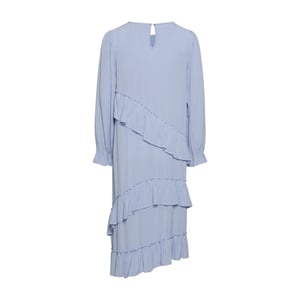 Sierra Rüschenkleid in Hellblau