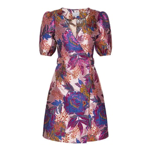 Neva Gürtelkleid in Flieder