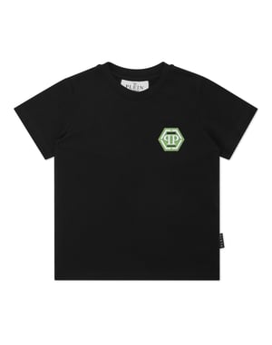 Jersey T-Shirt Round Neck Ss Iconic Plein