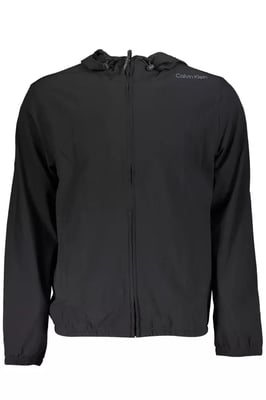 Kapuzensammeljacke Schwarz